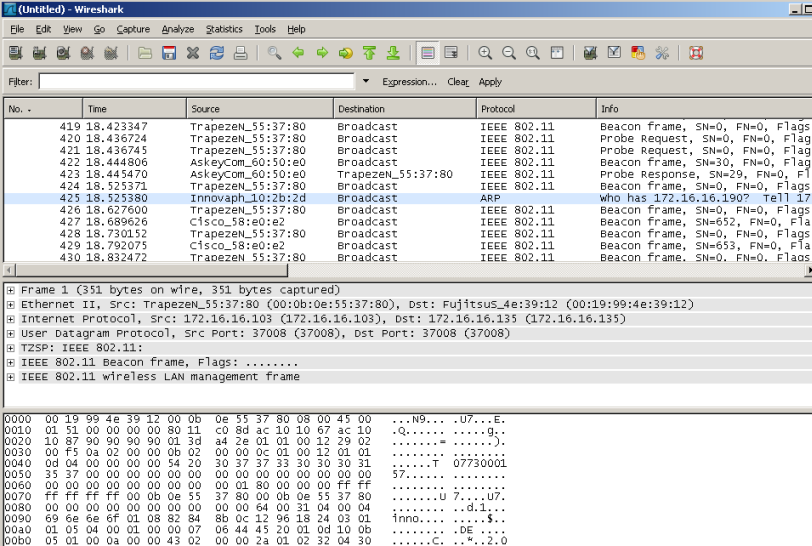 wireshark promiscuous mode on wireless router