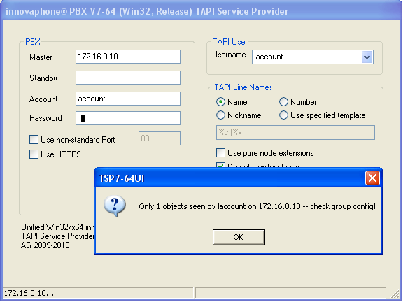Unified Win32 and x64 TAPI Service Provider - OnlyOne.png
