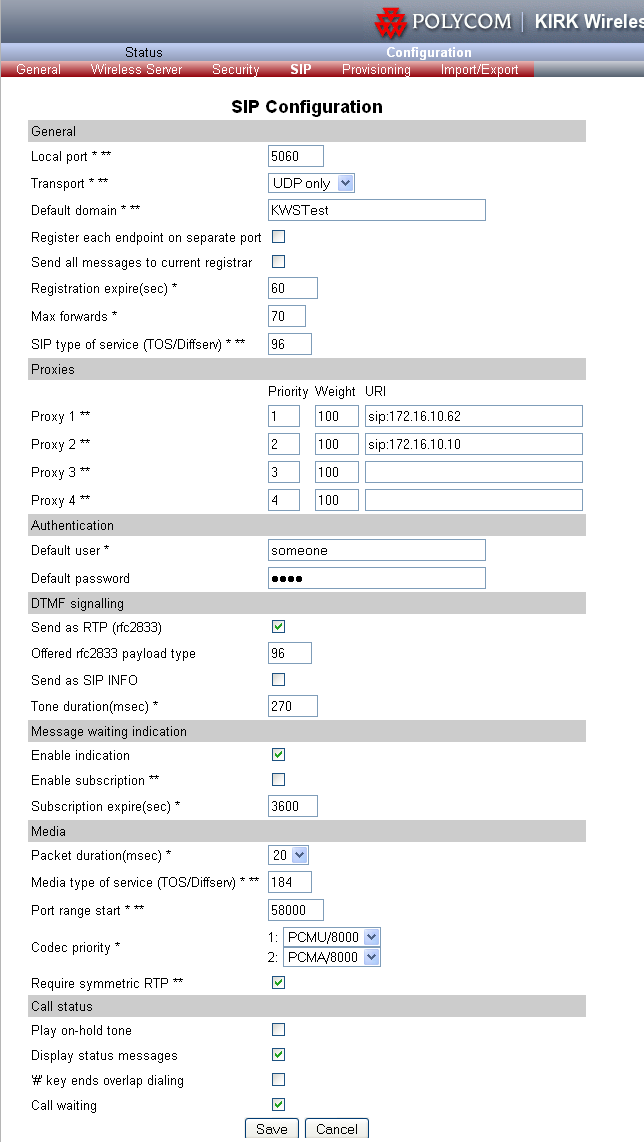 Kirk Wireless Server 300 - Polycom - SIP Test Report-1.png