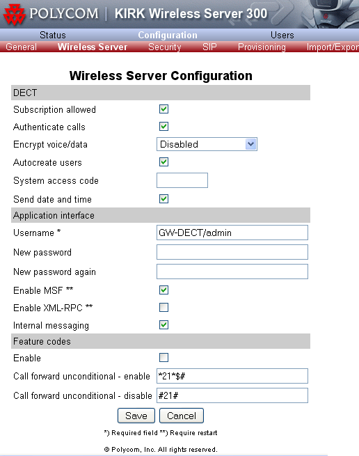 Kirk Wireless Server 300 - Polycom - SIP Test Report-2.png