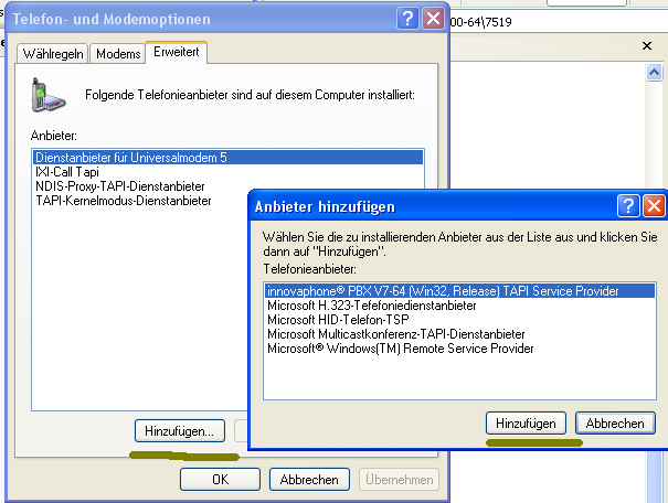 Unified Win32 and x64 TAPI Service Provider - Control Panel Add.png