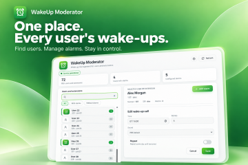 Manage wake-ups for users and extensions