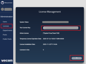 A2, Billboard Admin License Page.png